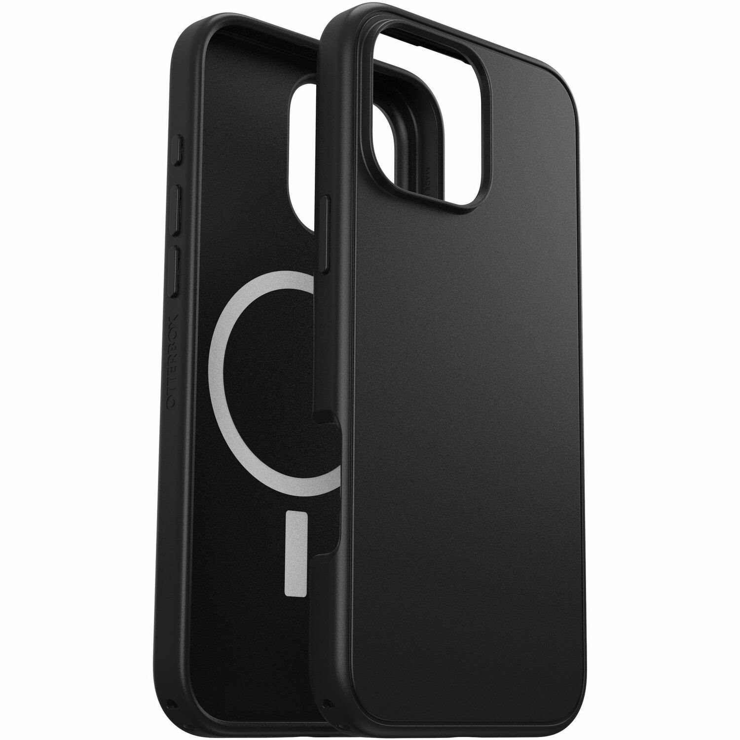 OtterBox Symmetry Case for Apple iPhone 16 Pro Max Smartphone - Black - 1 Pack - Poly Bag