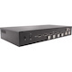 SmartAVI 4-Port DisplayPort KVM Switch with USB 2.0 and Front Panel Push Buttons