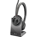 Poly Voyager 4300 UC 4320-M Wired/Wireless Over-the-head Stereo Headset