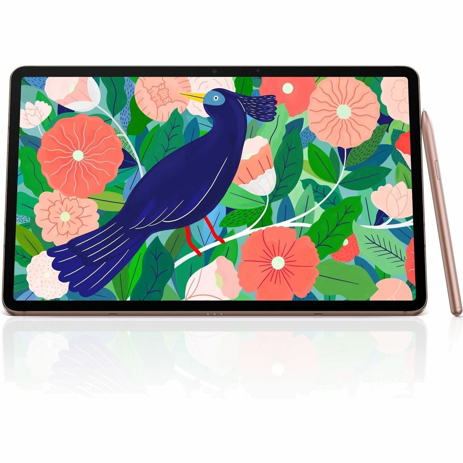 Samsung Galaxy Tab S7 SM-T870 Tablet - 11" WQXGA - Qualcomm SM8250 Snapdragon 865 5G+ Octa-core - 6 GB - 128 GB Storage - Mystic Bronze