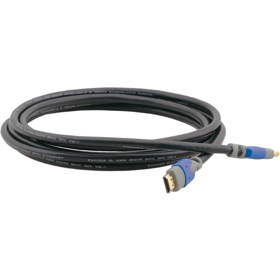 Kramer C-HM/HM/PRO-65 19.81 m HDMI A/V Cable for Audio/Video Device, Blu-ray Player, Notebook, Plasma