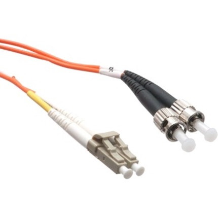 Axiom LC/ST Multimode Duplex OM1 62.5/125 Fiber Optic Cable 4m - TAA Compliant