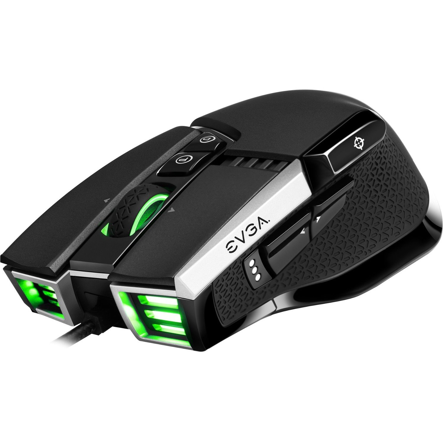 EVGA X17 Gaming Mouse - USB 2.0 Type A - Optical - 10 Button(s) - Black