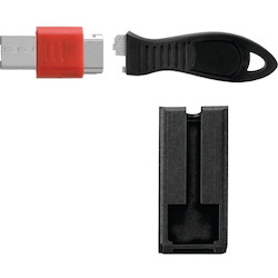 Kensington USB Port Lock with Square Cable Guard