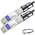 AddOn Arista Networks CAB-Q-Q-1M Compatible TAA Compliant 40GBase-CU QSFP+ to QSFP+ Direct Attach Cable (Passive Twinax, 1m)