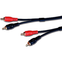 Comprehensive Standard Series 2 gold RCA Plugs Each End Stereo Audio Cable 10ft