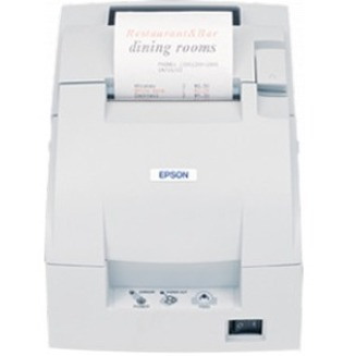 Epson TM-U220B Desktop Dot Matrix Printer - Monochrome - Receipt Print - Wireless LAN - With Cutter - Dark Gray