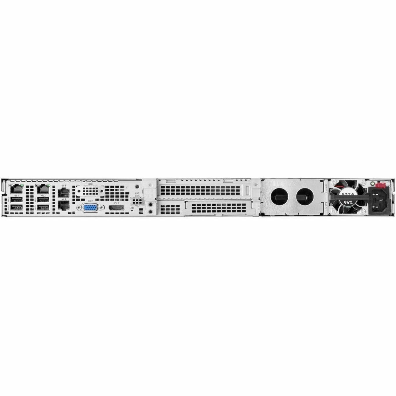 HPE ProLiant DL20 G11 1U Rack Server - 1 x Intel Xeon E-2434 3.40 GHz - 16 GB RAM - Serial ATA Controller