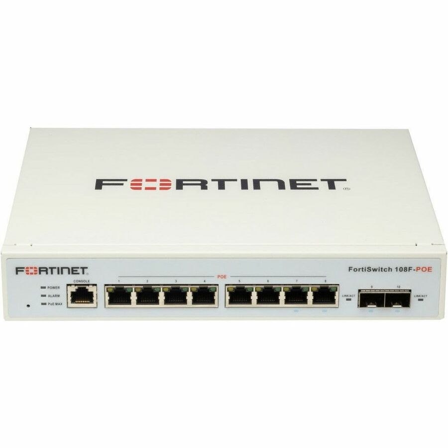 Fortinet FortiSwitch 108F-POE Ethernet Switch
