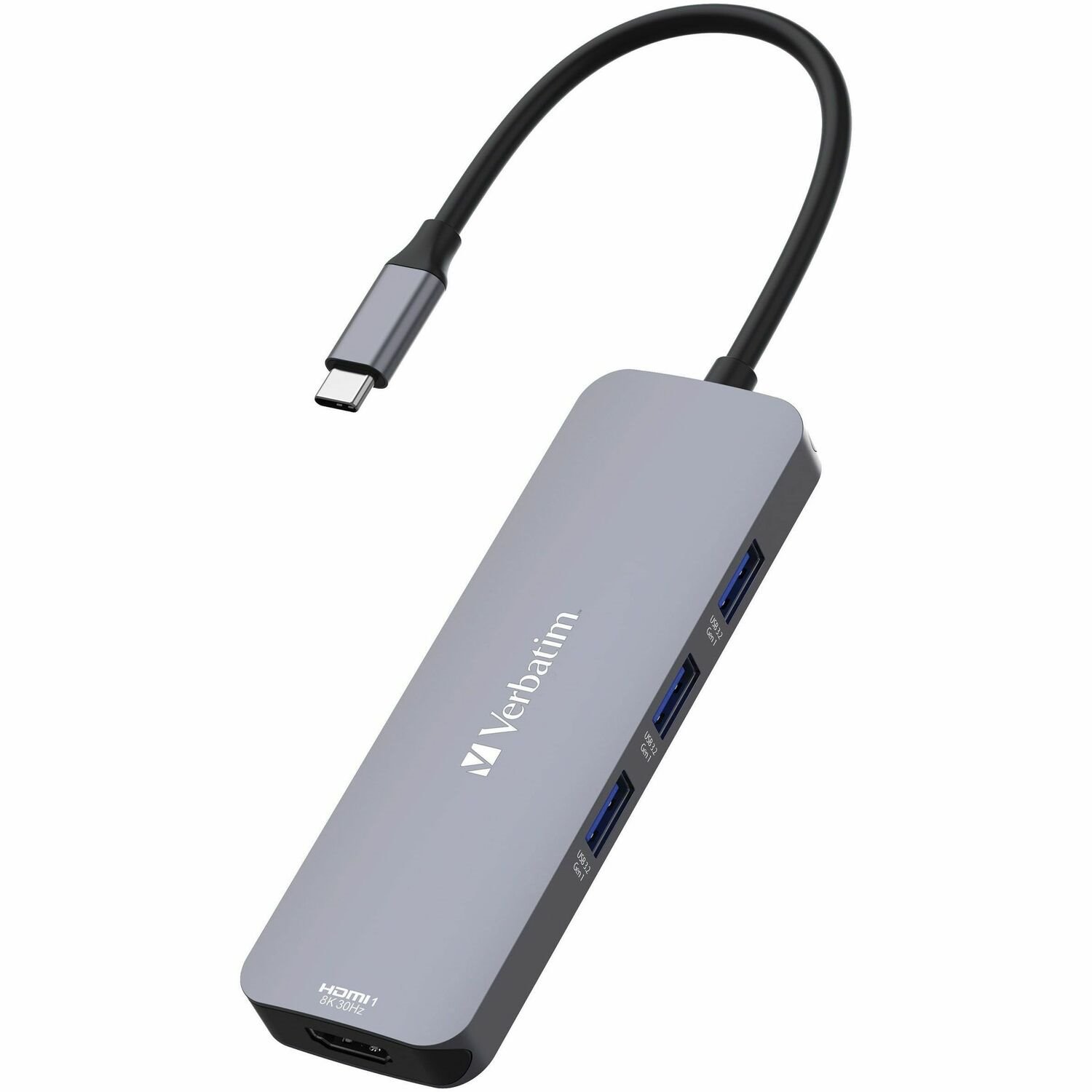 Verbatim USB-C &trade;Pro Multiport Hub CMH 08 - 8 Ports