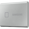 Samsung T7 MU-PC500S/WW 500 GB Portable Solid State Drive - External - PCI Express NVMe - Silver