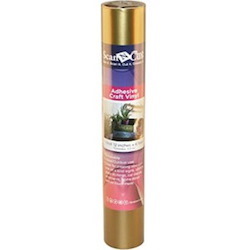Brother 6 FT Roll - Gold Adhesive Craft Vinyl
