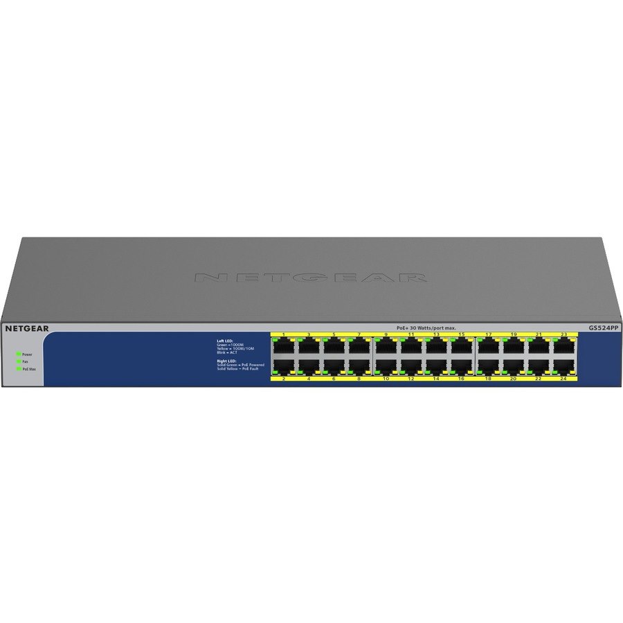 Netgear GS524PP 24 Ports Ethernet Switch