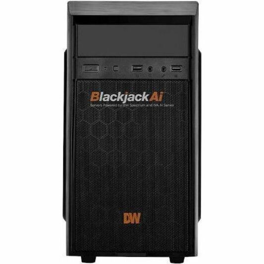 Digital Watchdog Blackjack Ai Mid-Size Tower Server Powered by DW Spectrum IPVMS and Ai - 16 TB HDD