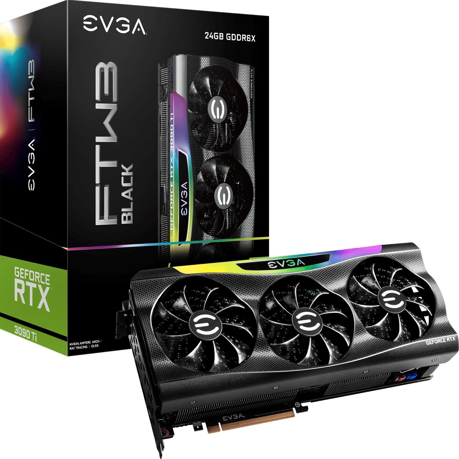 EVGA NVIDIA GeForce RTX 3090 Ti Graphic Card - 24 GB GDDR6X