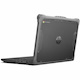 Extreme Shell-F2 Slide Case for HP Fortis Chromebook G10 11" and Clamshell Chrombook 11" G8/G9 (Gray/Clear)