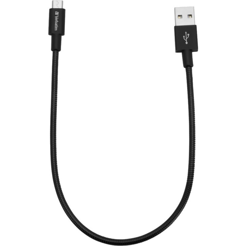 Verbatim 30 cm Micro-USB/USB Data Transfer Cable for Tablet, Smartphone, PC