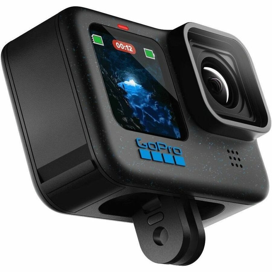 GoPro Digital Camcorder - 5.8 cm (2.3") LCD Touchscreen - 1/1.9" CMOS - High Dynamic Range (HDR) - 5.3K - Black
