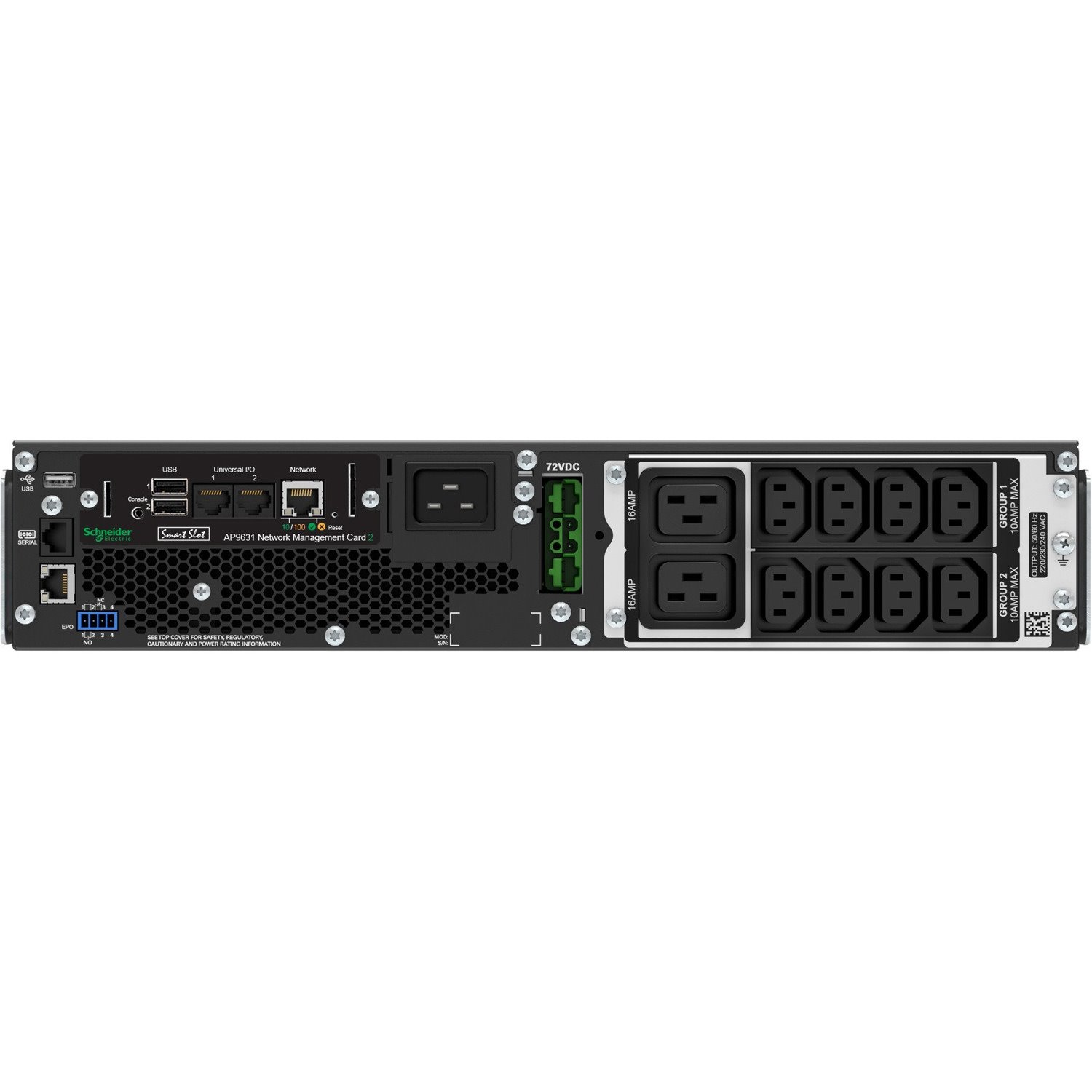 APC by Schneider Electric Smart-UPS 2200VA Rack-mountable UPS