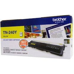 Brother TN-240Y Original Laser Toner Cartridge - Yellow Pack