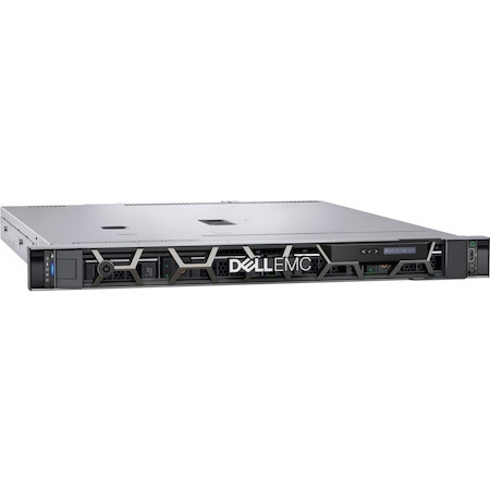 Dell EMC PowerEdge R250 1U Rack-mountable Server - 1 x Intel Xeon E-2314 2.80 GHz - 8 GB RAM - 1.20 TB HDD - (1 x 1.2TB) HDD Configuration - 12Gb/s SAS Controller