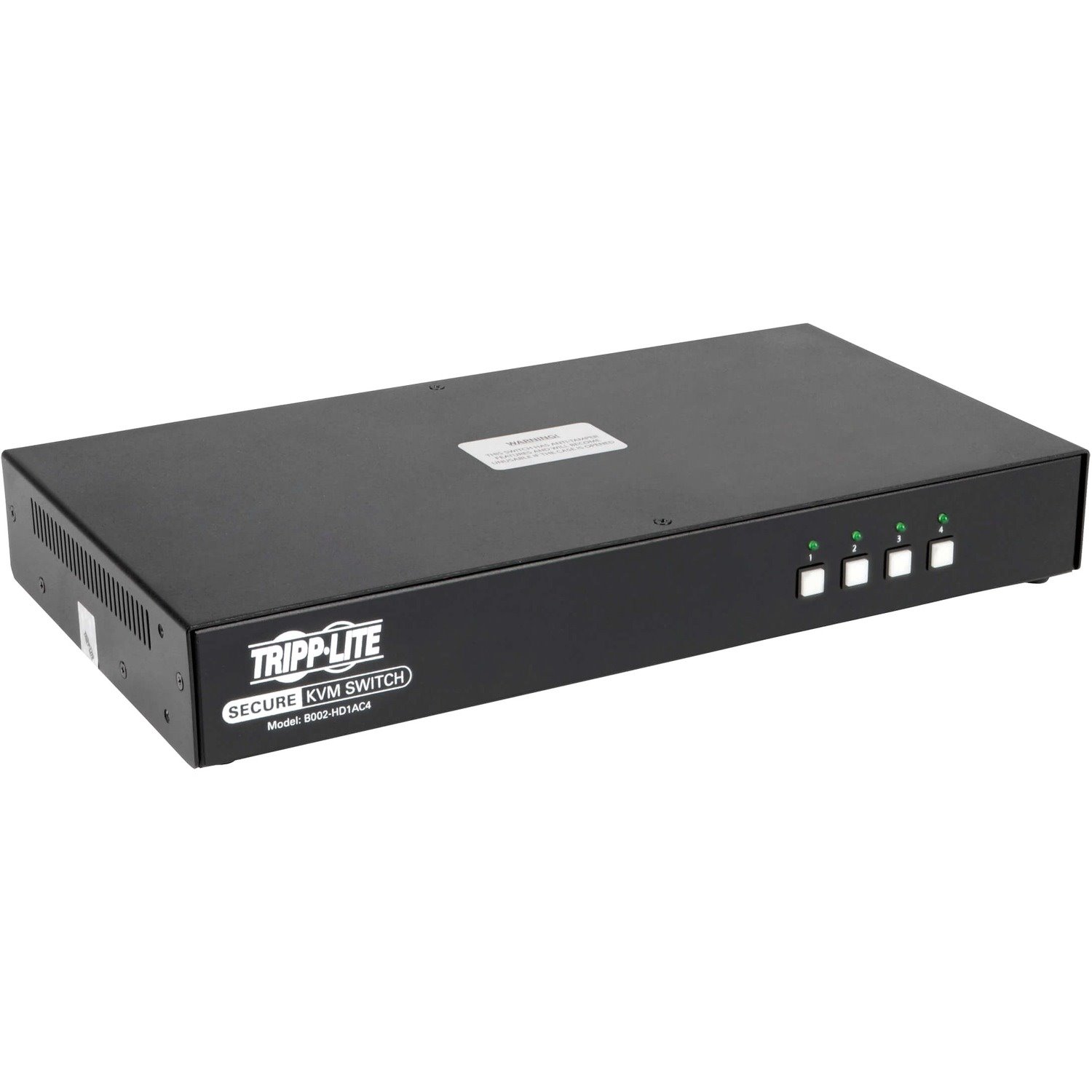 Tripp Lite Secure KVM Switch 4-Port HDMI / DP NIAP PP3.0 Certified w/ CAC