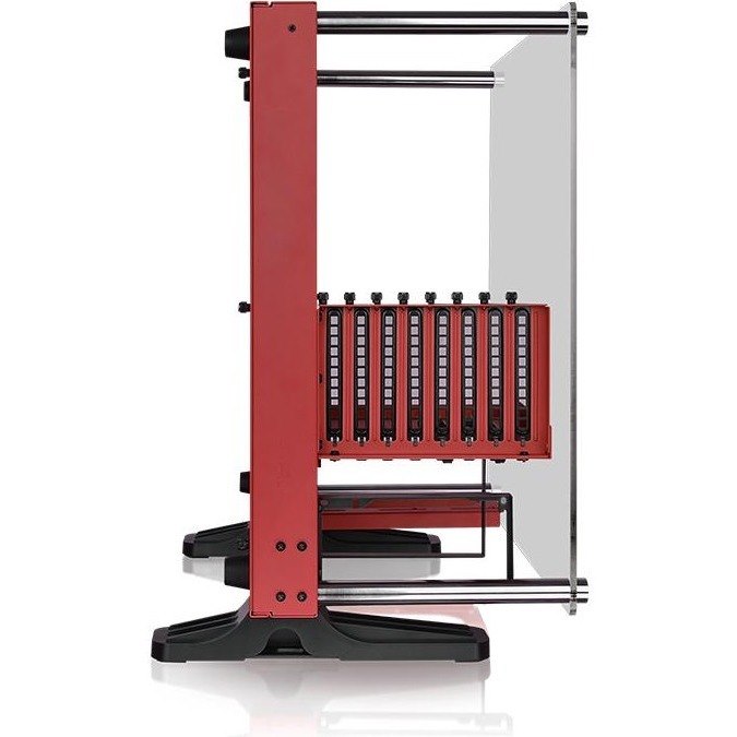 Thermaltake Core P3 Tempered Glass Red Edition ATX Open Frame Chassis