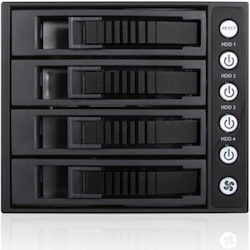 iStarUSA BPU-340HD Drive Enclosure for 5.25" - Serial ATA/600 Host Interface Internal - Black