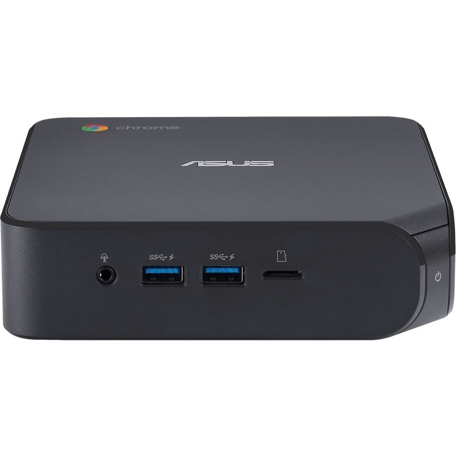 Asus Chromebox 4 CHROMEBOX4-G5043UN Chromebox - Intel Core i5 10th Gen i5-10210U - 8 GB - 128 GB SSD - Mini PC - Gun Metal