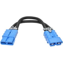 Tripp Lite by Eaton Extension Cable for Select Tripp Lite by Eaton Battery Packs, Blue 175A DC Connectors, 1 ft. (0.31 m)