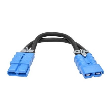 Tripp Lite by Eaton Extension Cable for Select Tripp Lite by Eaton Battery Packs, Blue 175A DC Connectors, 1 ft. (0.31 m)