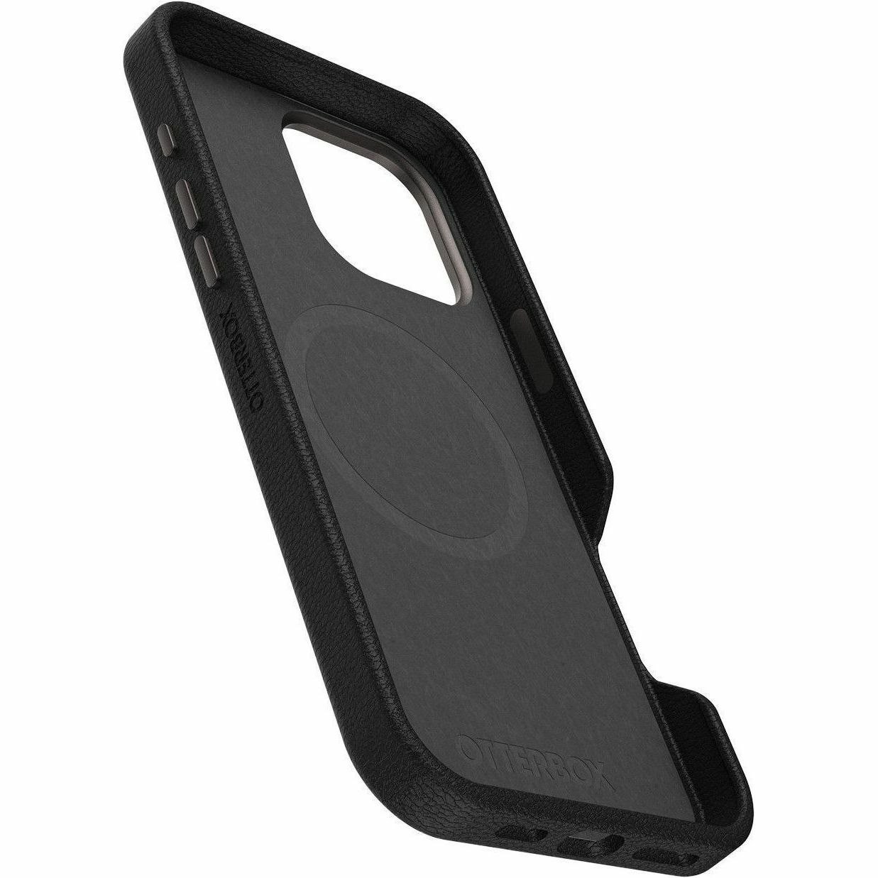 OtterBox Symmetry Case for Apple iPhone 16 Pro Max Smartphone - Noir Ash (Black)