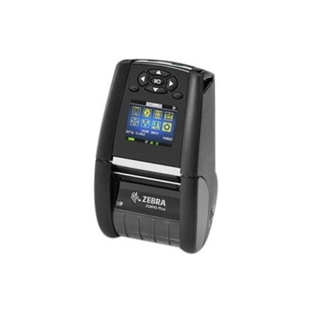 Zebra ZQ610 Plus Desktop, Industrial, Mobile Direct Thermal Printer - Monochrome - Label/Receipt Print - Bluetooth - Wireless LAN - Near Field Communication (NFC)