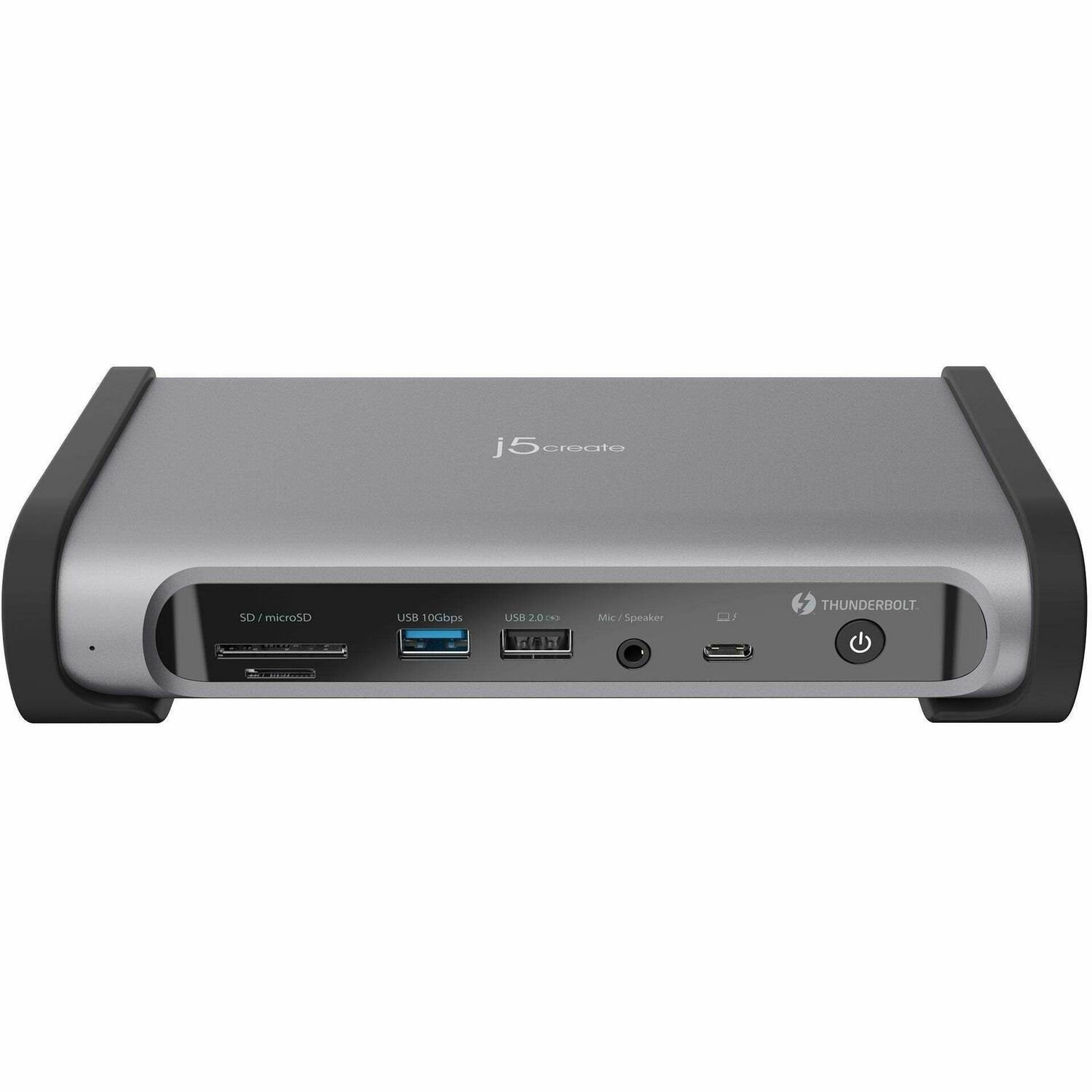 j5create JTD568 Thunderbolt 4 Docking Station for Notebook/Monitor/Smartphone/Memory Card Reader - Charging Capability - Memory Card Reader - SD - 135 W