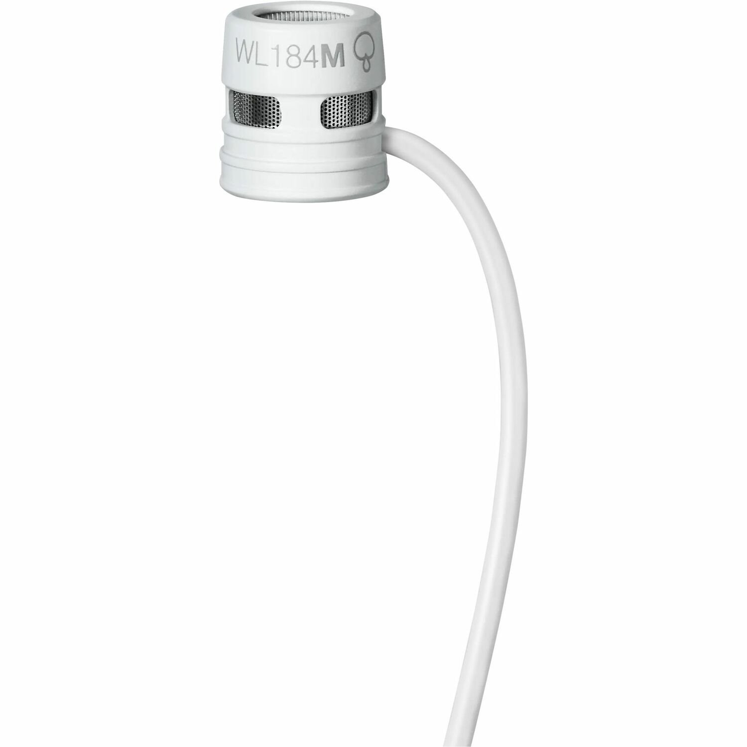 Shure WL184M Wired Microphone for Wireless Transmitter - White