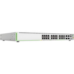 Allied Telesis CentreCOM GS970M GS970M/28PS 24 Ports Manageable Layer 3 Switch - Gigabit Ethernet - 10/100/1000Base-T, 100/1000Base-X