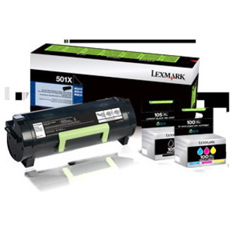 Lexmark Extra High Yield Laser Toner Cartridge - Black - 1 Pack