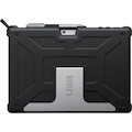 Urban Armor Gear Scout Carrying Case (Folio) Microsoft Surface Pro 4, Surface Pro (5th Gen), Surface Pro 6, Surface Pro 7 Tablet - Black