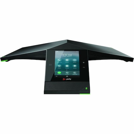 Poly Trio IP Conference Station - Corded/Cordless - Black - TAA Compliant