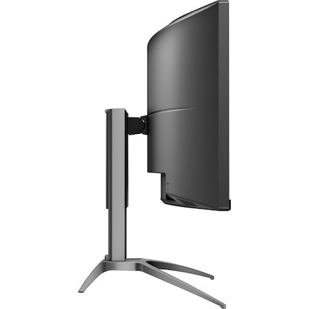AOC AGON AG493UCX2 49" Class Dual Quad HD (DQHD) Curved Screen Gaming LCD Monitor - 32:9 - Textured Black