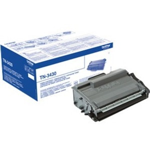 Brother TN-3430 Original Laser Toner Cartridge - Black - 1 Pack