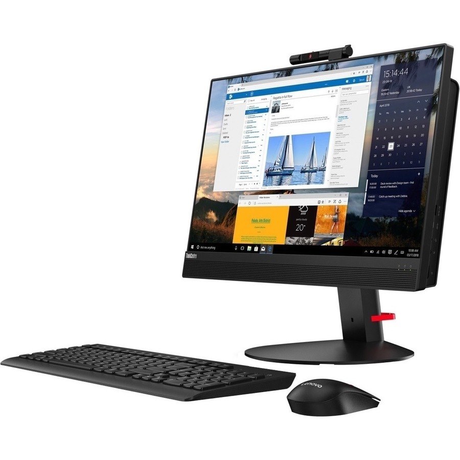 Lenovo ThinkCentre M820z 10SC003BUS All-in-One Computer - Intel Core i5 9th Gen i5-9400 2.90 GHz - 8 GB RAM DDR4 SDRAM - 256 GB SSD - 21.5" Full HD 1920 x 1080 Touchscreen Display - Desktop - Business Black