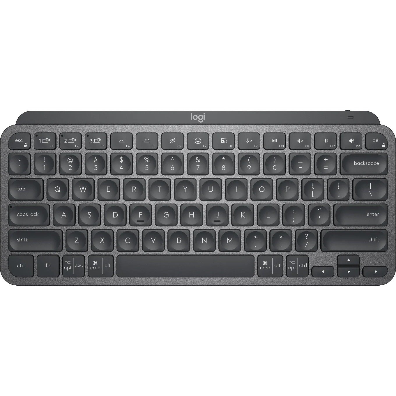 Logitech MX Keys Mini Keyboard - Wireless Connectivity - Graphite