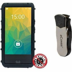 zCover Dock-in-Case Rugged Carrying Case Cisco, Spectralink Wireless Phone, Handset, Bar Code Scanner - Black