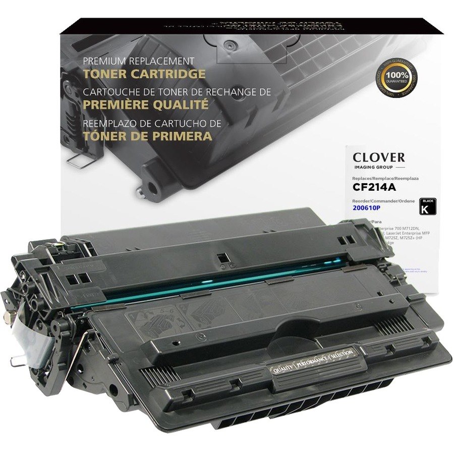 Clover Technologies Remanufactured Laser Toner Cartridge - Alternative for HP 14A, 14X (CF214A, CF214X) - Black Pack