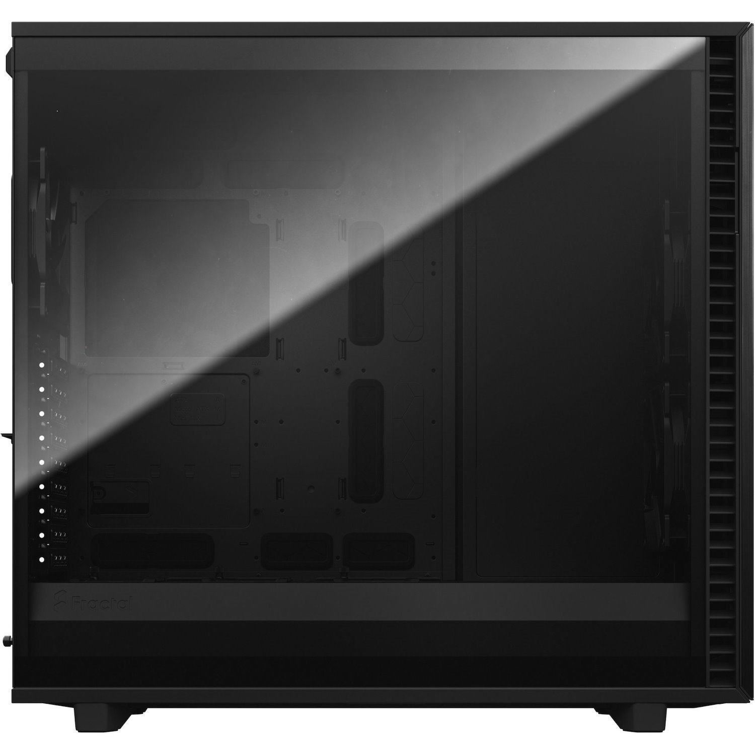 Fractal Design Define 7 XL Computer Case - ATX Motherboard Supported - Full-tower - Steel, Anodized Aluminium - Black