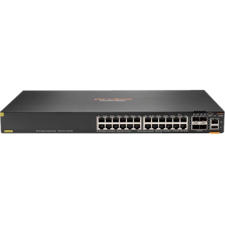 HPE CX 6300 6300F 24 Ports Manageable Ethernet Switch