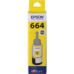 Epson T664 Ink Refill Kit - Yellow - Inkjet
