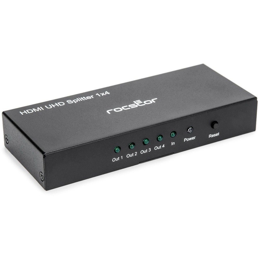 Rocstor Premium 4 Port HDMI Splitter - 4K / 60Hz