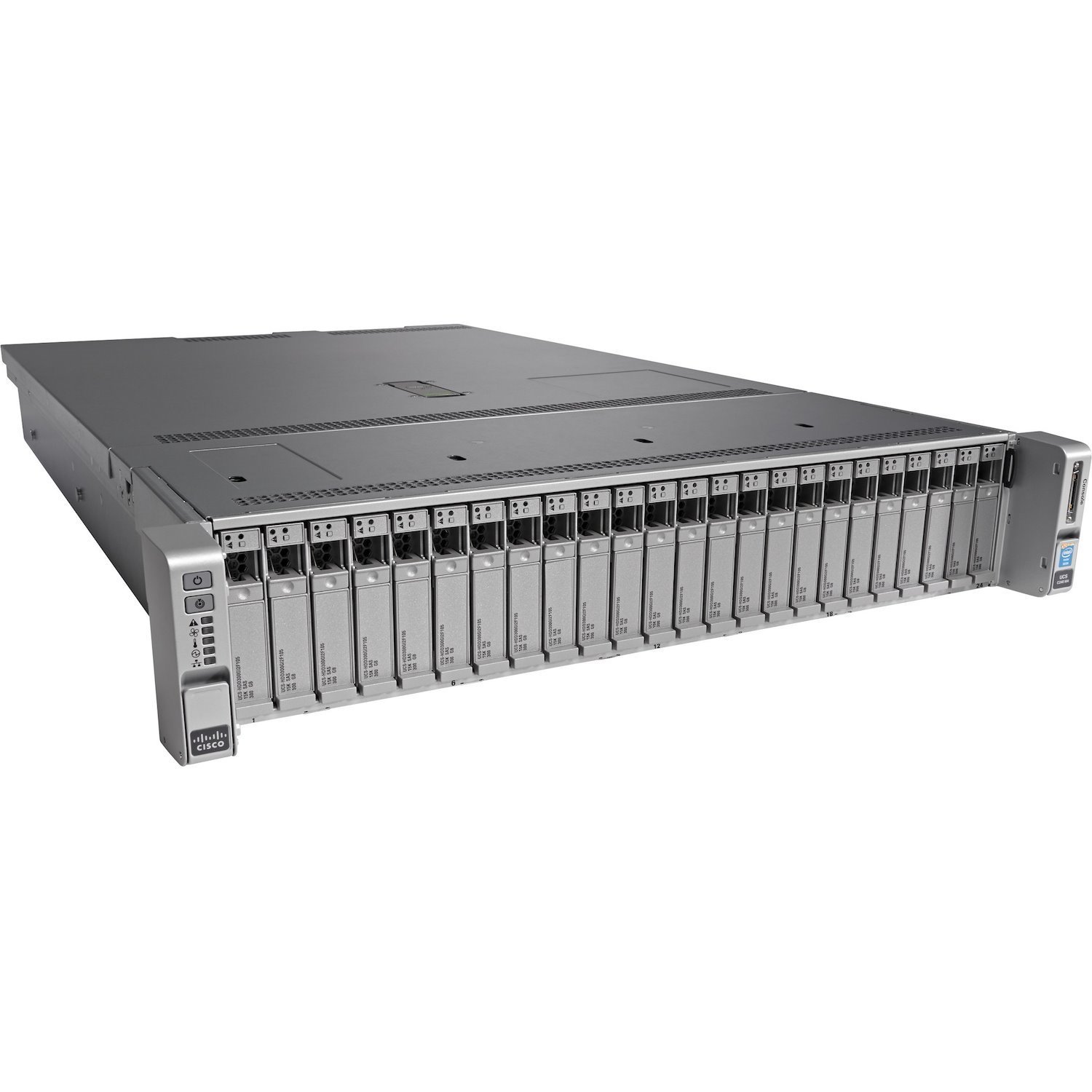 Cisco C240 M4 2U Small Form Factor Server - 2 x Intel Xeon E5-2640 v3 2.60 GHz - 128 GB RAM - Serial ATA/600 Controller